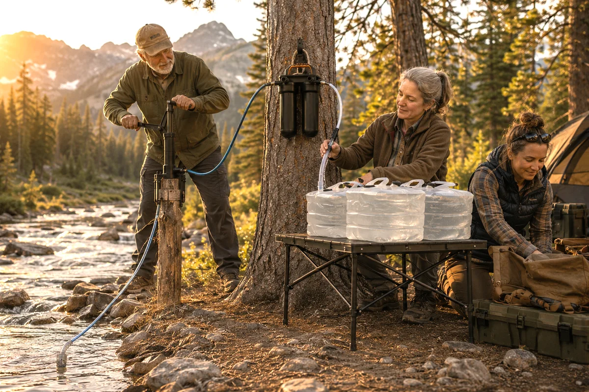 Emergency Kits portable water filtration